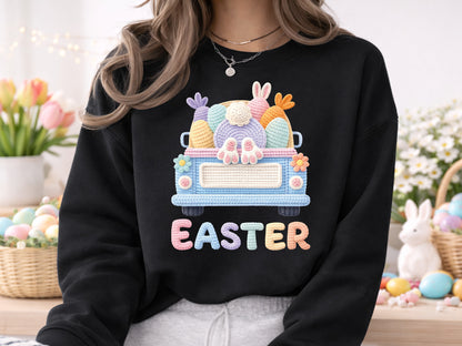 Embroidery Easter PNG Sublimation Print