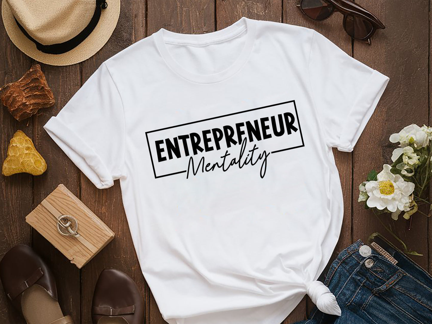 Entrepreneur Mentality - Motivational SVG Design