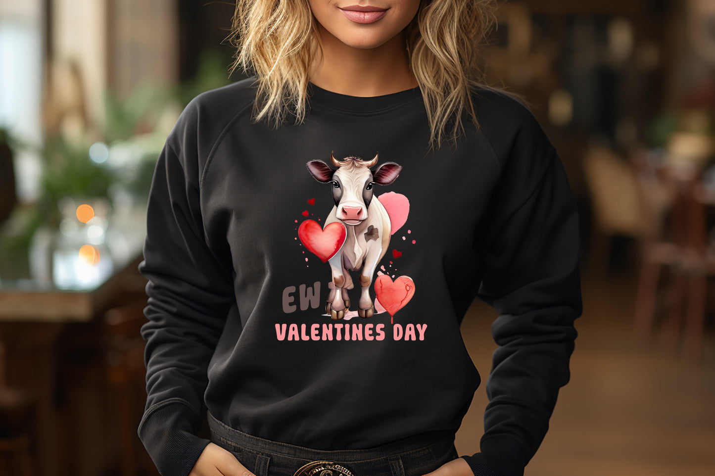 Ew Valentines Day Sublimation PNG Design