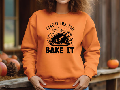 Fake It Till You Bake It - Thanksgiving SVG File