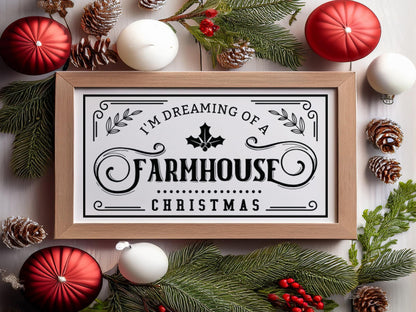 Farmhouse Christmas Signs SVG Bundle