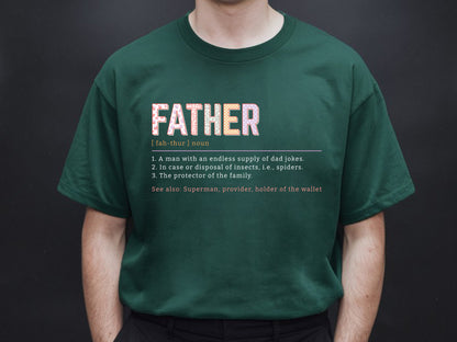 Father Definition Sublimation Design PNG