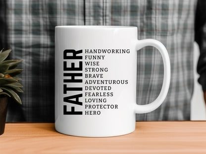 Father Hardworking Funny Wise, Father's Day SVG Free