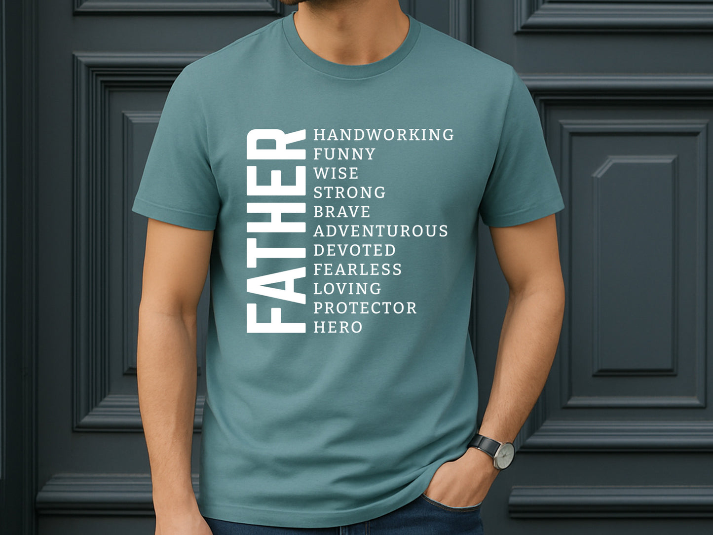 Father Hardworking Funny Wise, Father's Day SVG Free