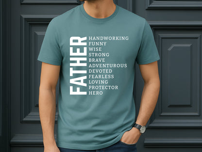 Father Hardworking Funny Wise, Father's Day SVG Free
