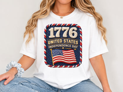 Faux 1776 United States Independence Day PNG