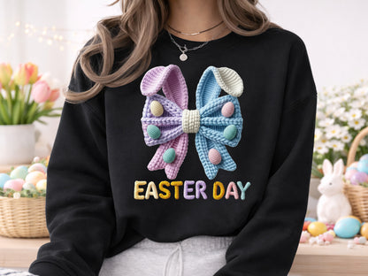 Faux Coquette Easter Day Sublimation Design