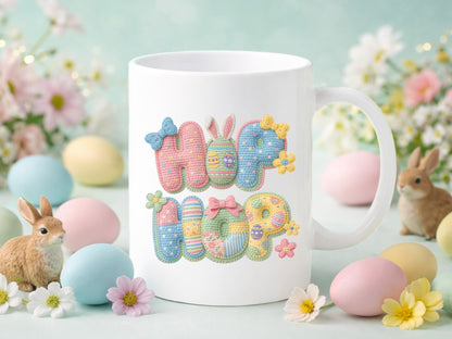 Faux Embroidery Hip Hop Easter Sublimation