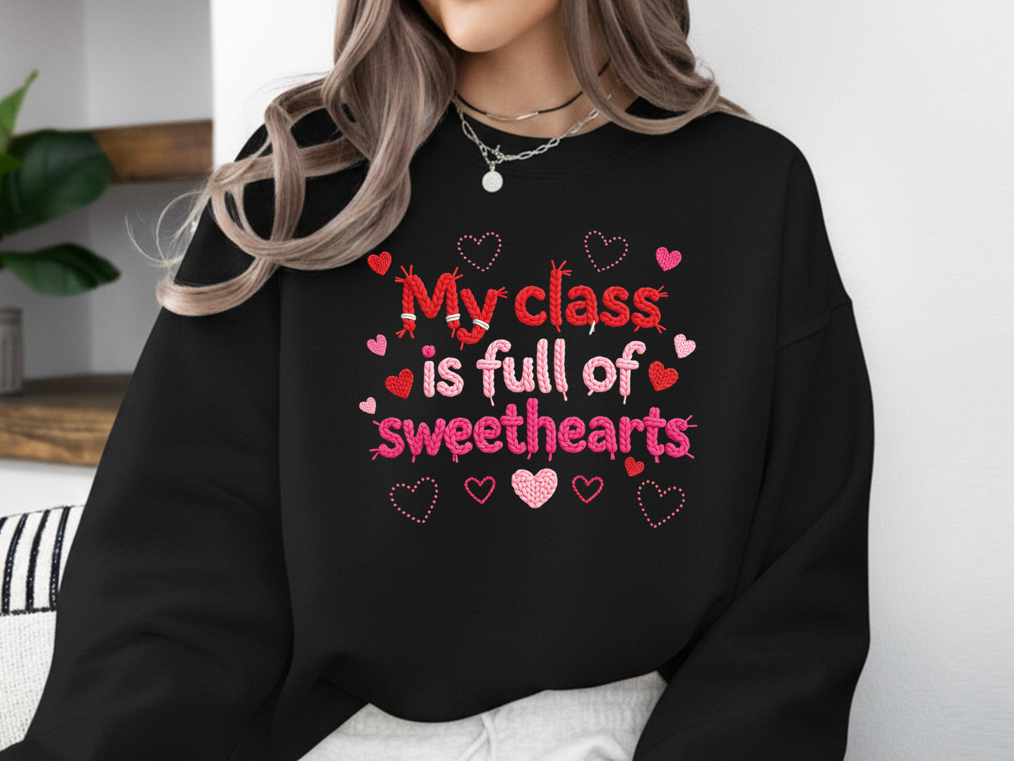 Faux My Class is Full of Sweethearts Valentine PNG