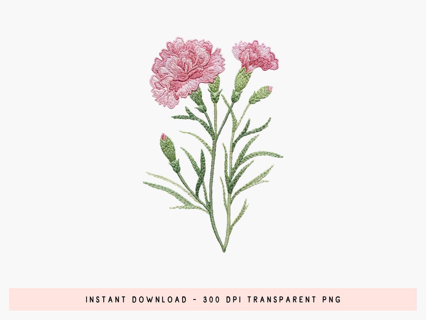 Faux Spring Wildflower Sublimation Transfer
