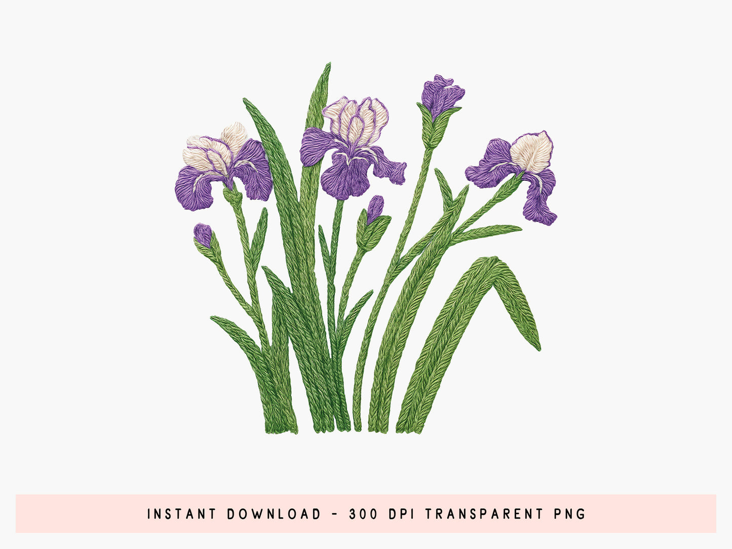 Faux Spring Wildflower Sublimation Transfer