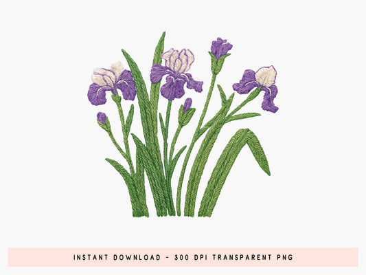 Faux Spring Wildflower Sublimation Transfer