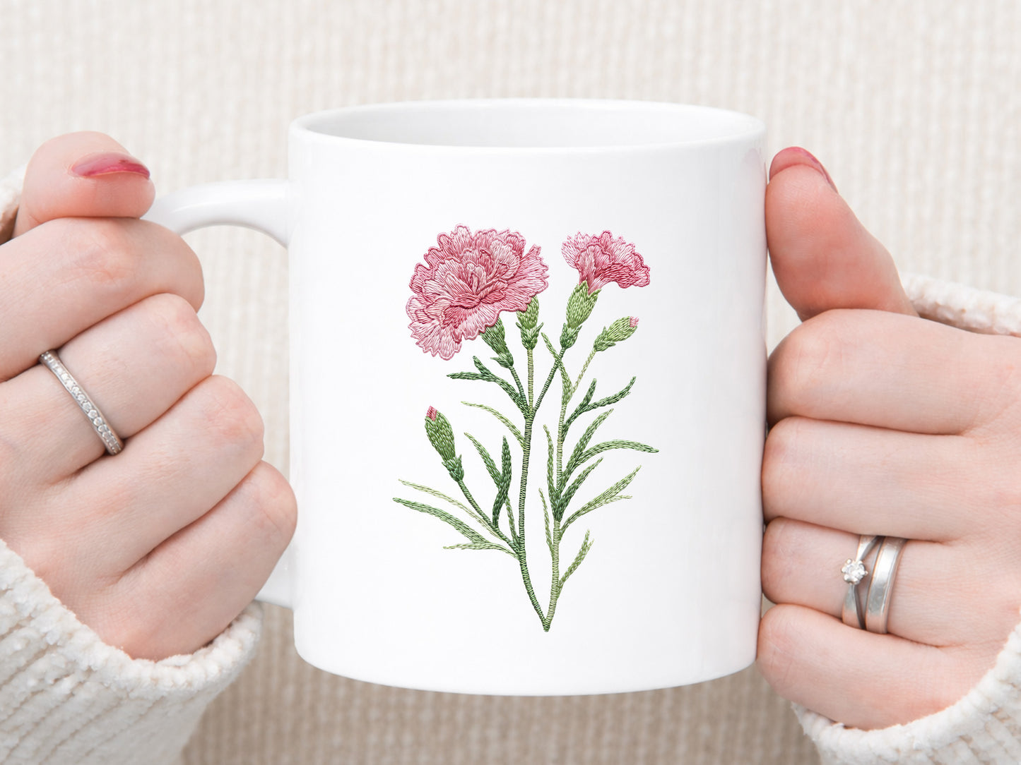 Faux Spring Wildflower Sublimation Transfer