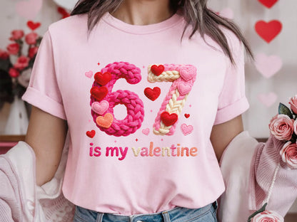 Faux Yarn 67 is My Valentine Sublimation