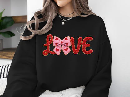Faux Yarn Coquette Love Valentine Sublimation Design