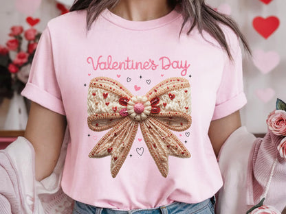 Faux Yarn Coquette Valentine's Day Sublimation