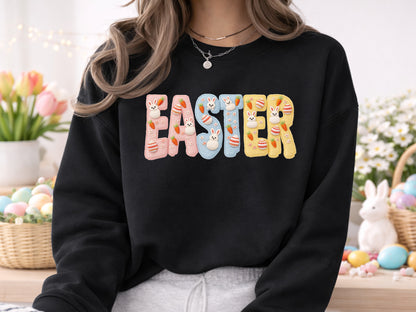 Faux Yarn Easter Sublimation Transfer