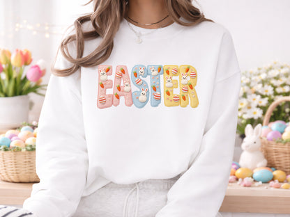 Faux Yarn Easter Sublimation Transfer