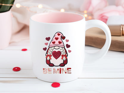 Faux Yarn Gnome Be Mine Valentine Sublimation
