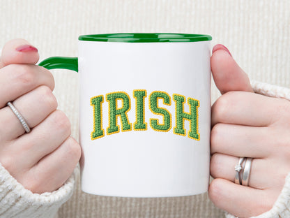 Faux Yarn Irish St Patrick's Day Sublimation PNG
