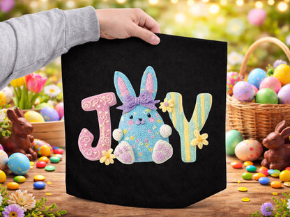 Faux Yarn Joy Easter Sublimation Transfer