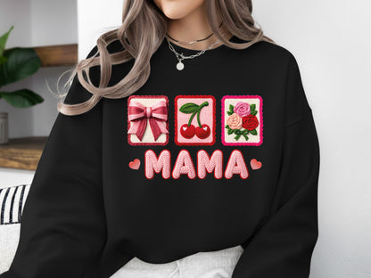 Faux Yarn Mama Valentine's Day Sublimation