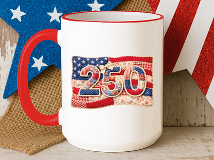 Faux Yarn USA 250th Anniversary PNG