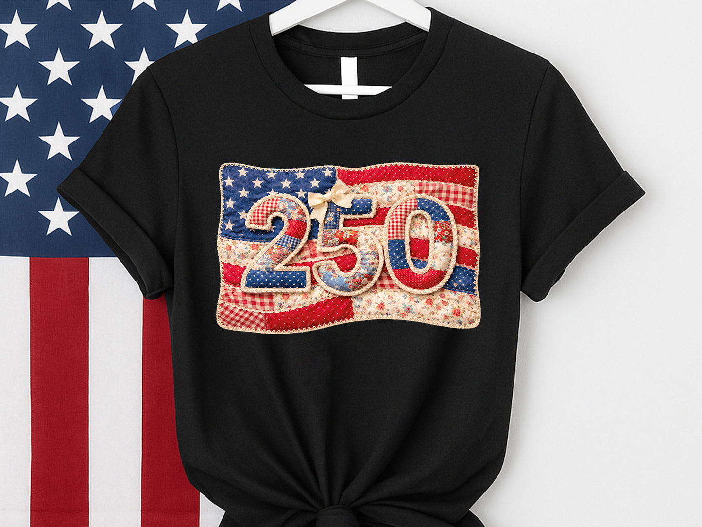 Faux Yarn USA 250th Anniversary PNG