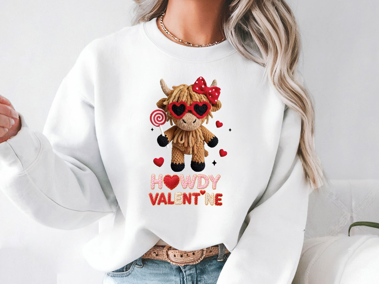 Faux Yarn Valentine Sublimation PNG Bundle