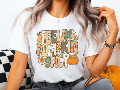 Feelin' Pumpkin Spicy, Fall Coquette Sublimation