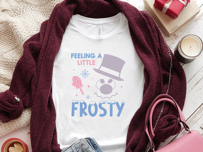 Feeling a Little Frosty - Snowman SVG Cut File