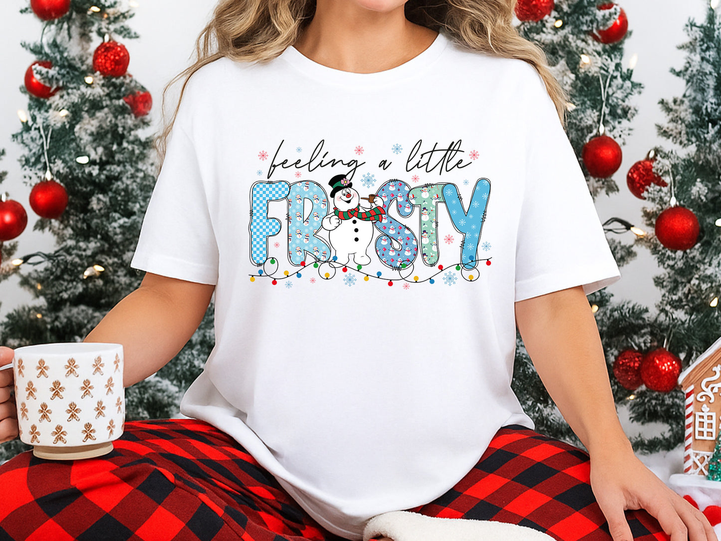 Feeling a Little Frosty, Christmas Snowman Sublimation