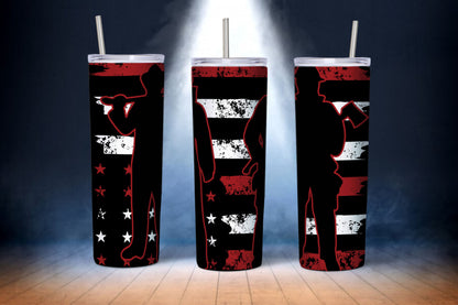 Firefighter Tumbler Wraps Sublimation Bundle