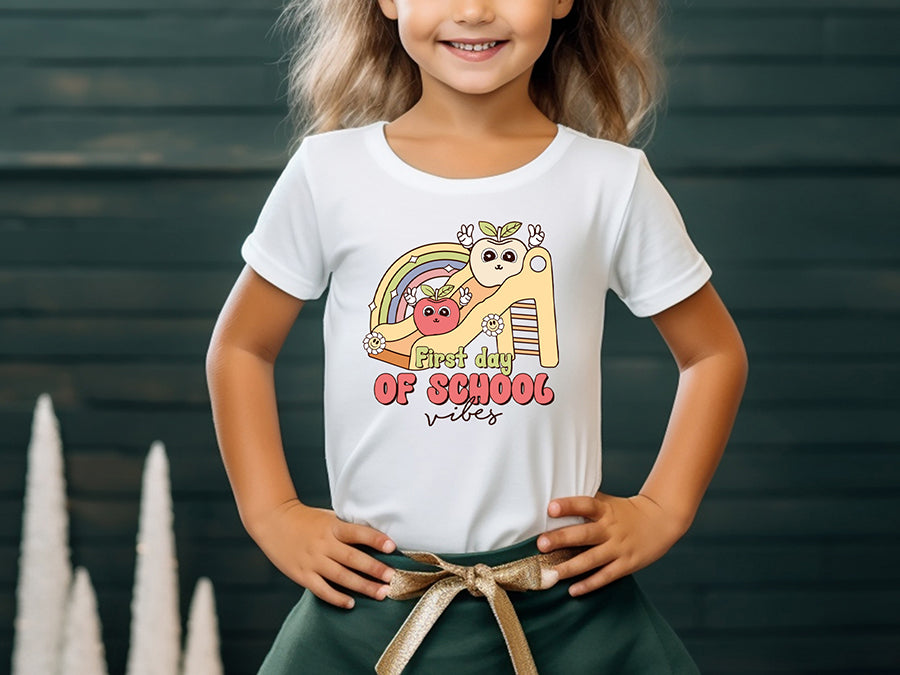 First Day of School Vibes - Back to School Sublimation