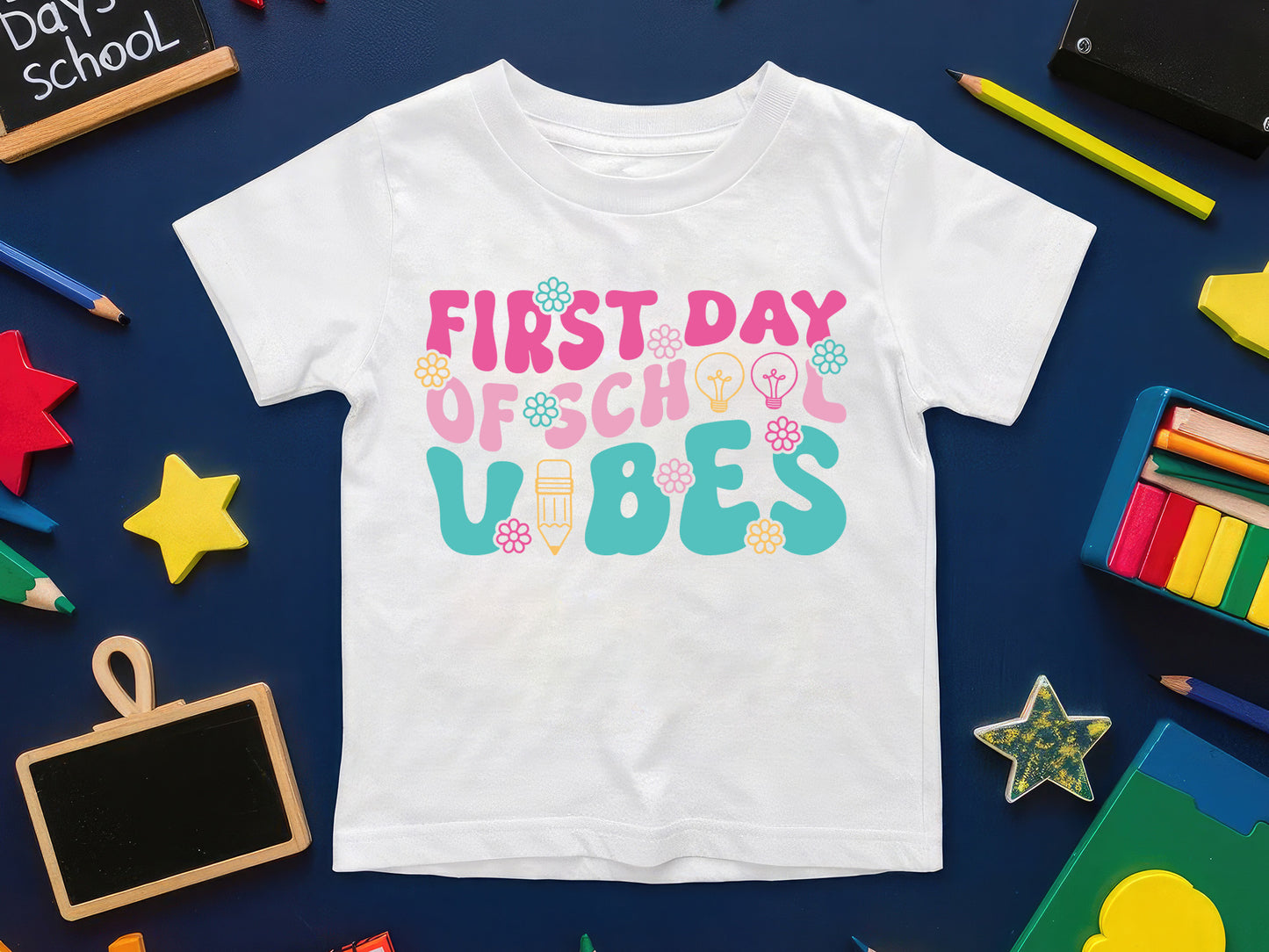 First Day of School Vibes, SVG Back to School