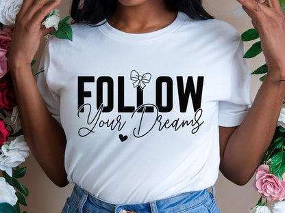 Follow Your Dreams - Motivational Black Girl Magic SVG