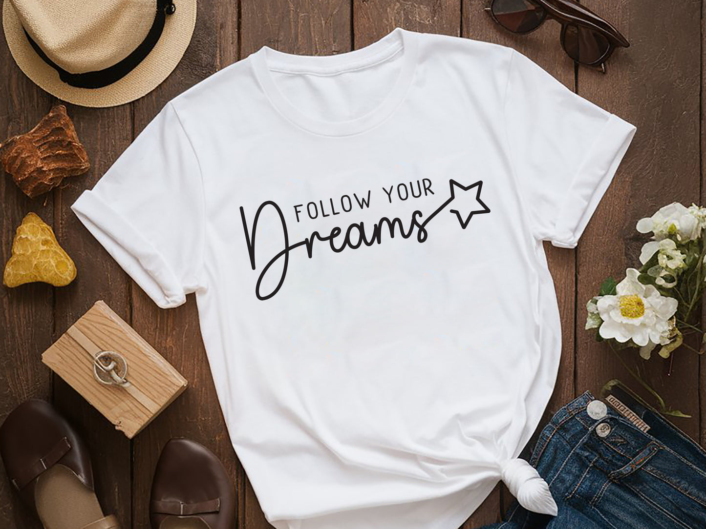 Follow Your Dreams, Motivational SVG Free