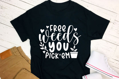 Free Weeds You Pick'em, Gardening SVG
