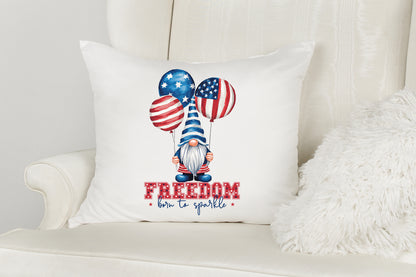 Freedom Born to Sparkle, Gnome 4th of July Sublimation