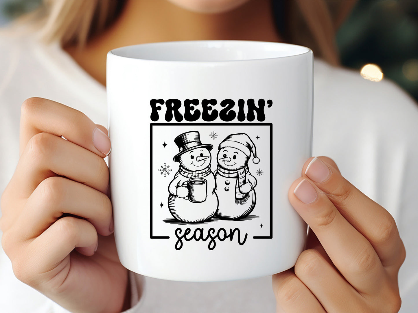 Freezin' Season - Cute Winter SVG