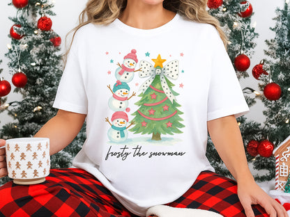 Frosty the Snowman, Christmas Sublimation PNG