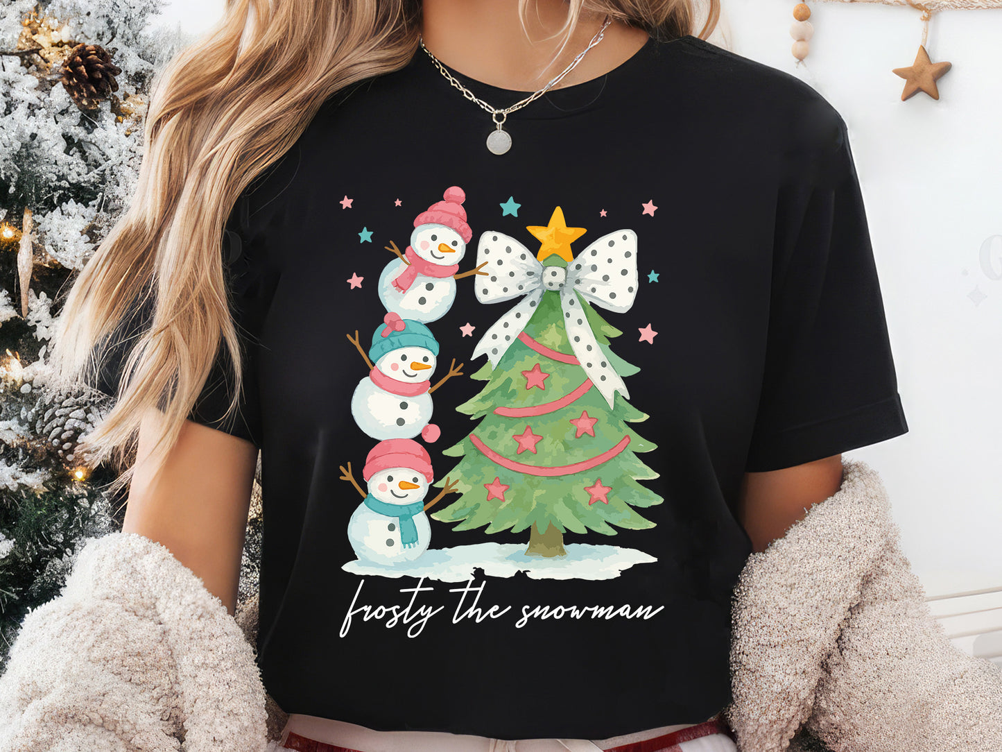 Frosty the Snowman, Christmas Sublimation PNG
