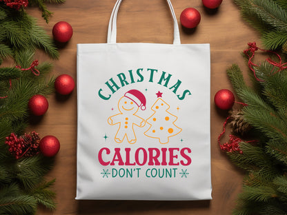 Funny Christmas Calories Don't Count SVG