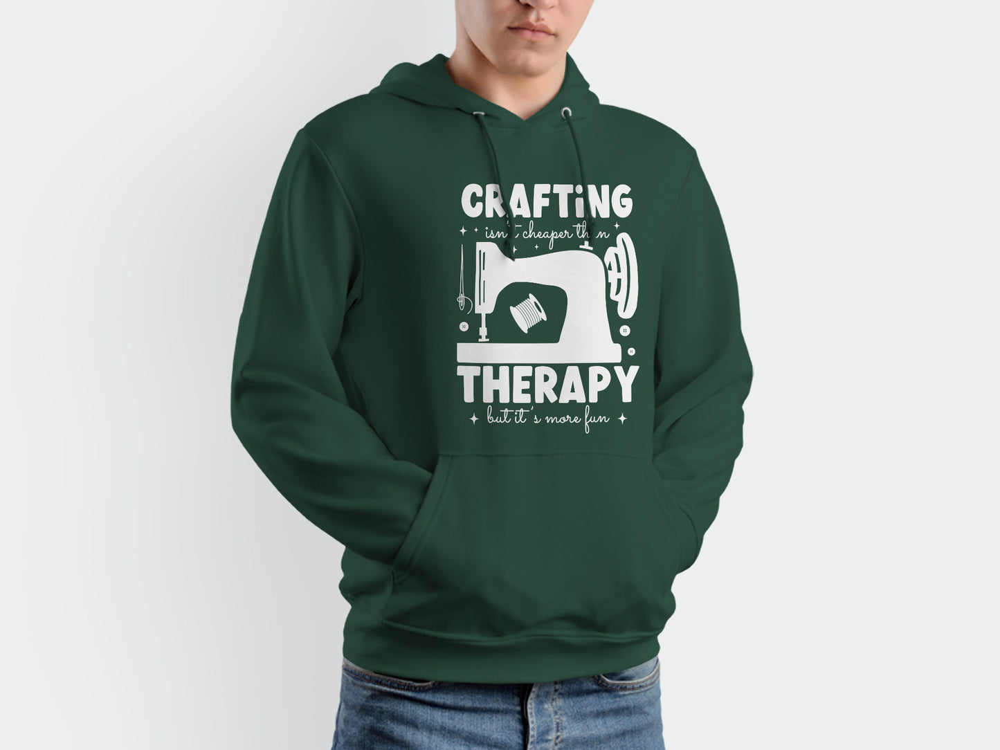 Funny Crafting Isn't Cheaper Than Therapy SVG