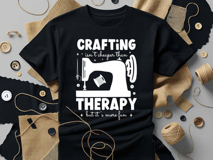 Funny Crafting Isn't Cheaper Than Therapy SVG