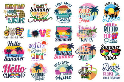 Funny Summer Sublimation Bundle