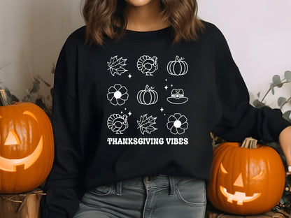 Funny Thanksgiving Vibes SVG File