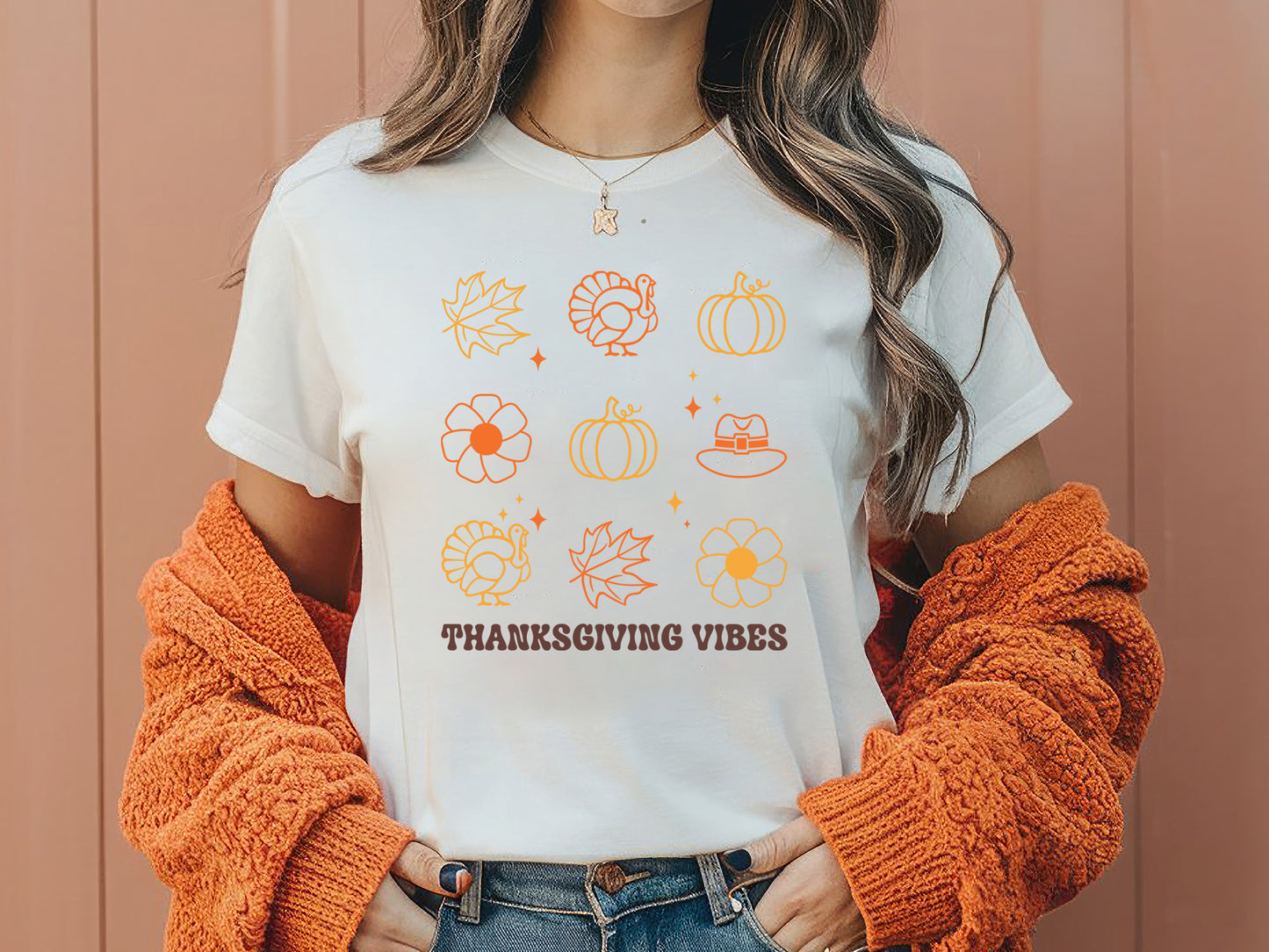 Funny Thanksgiving Vibes SVG File