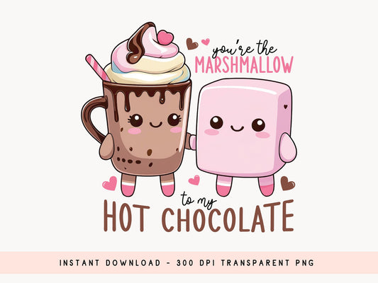 Funny Valentine's Day Food Sublimation Design