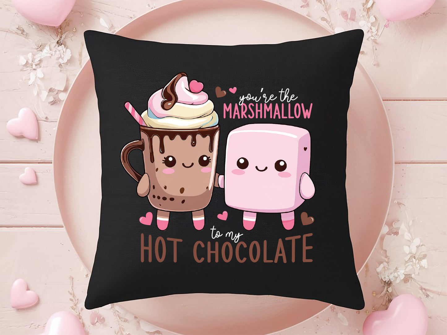 Funny Valentine's Day Food Sublimation Design